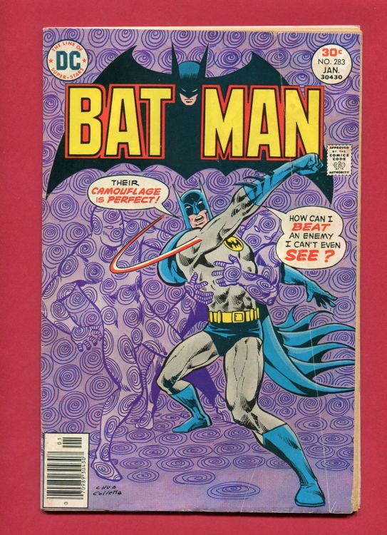 Batman (Volume 1 1940) #283, Jan 1977, Marvel :: Iconic Comics Online