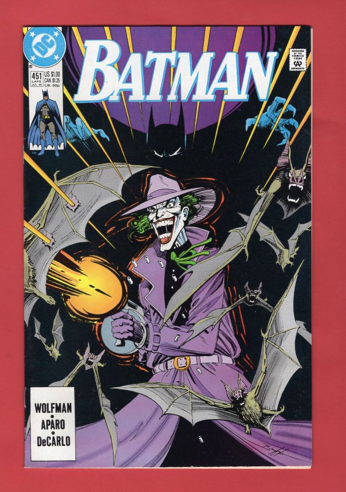 Batman (Volume 1 1940) #451, Jul 1990, Marvel :: Iconic Comics Online