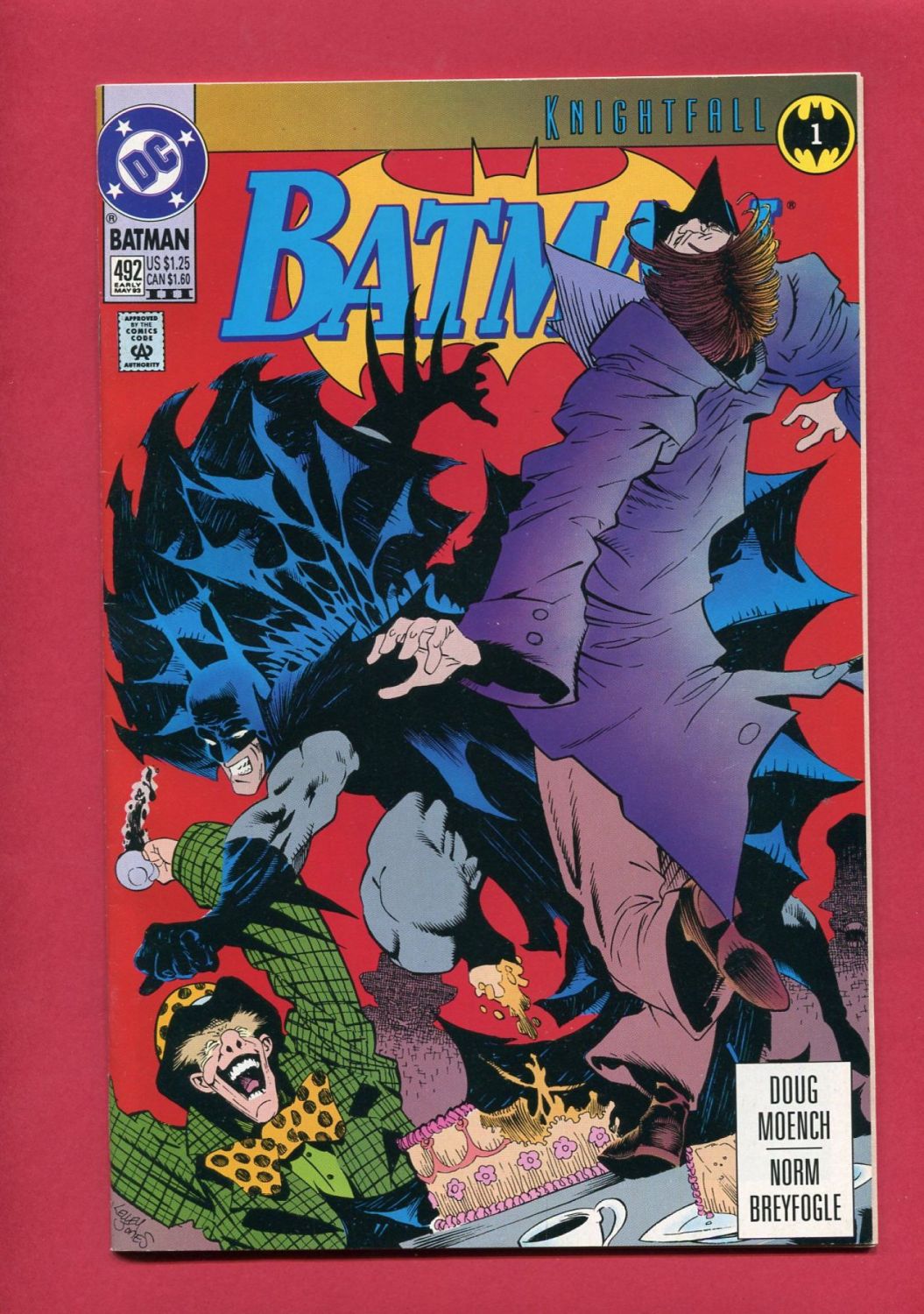 Batman (Volume 1 1940) #492, May 1993, Marvel :: Iconic Comics Online