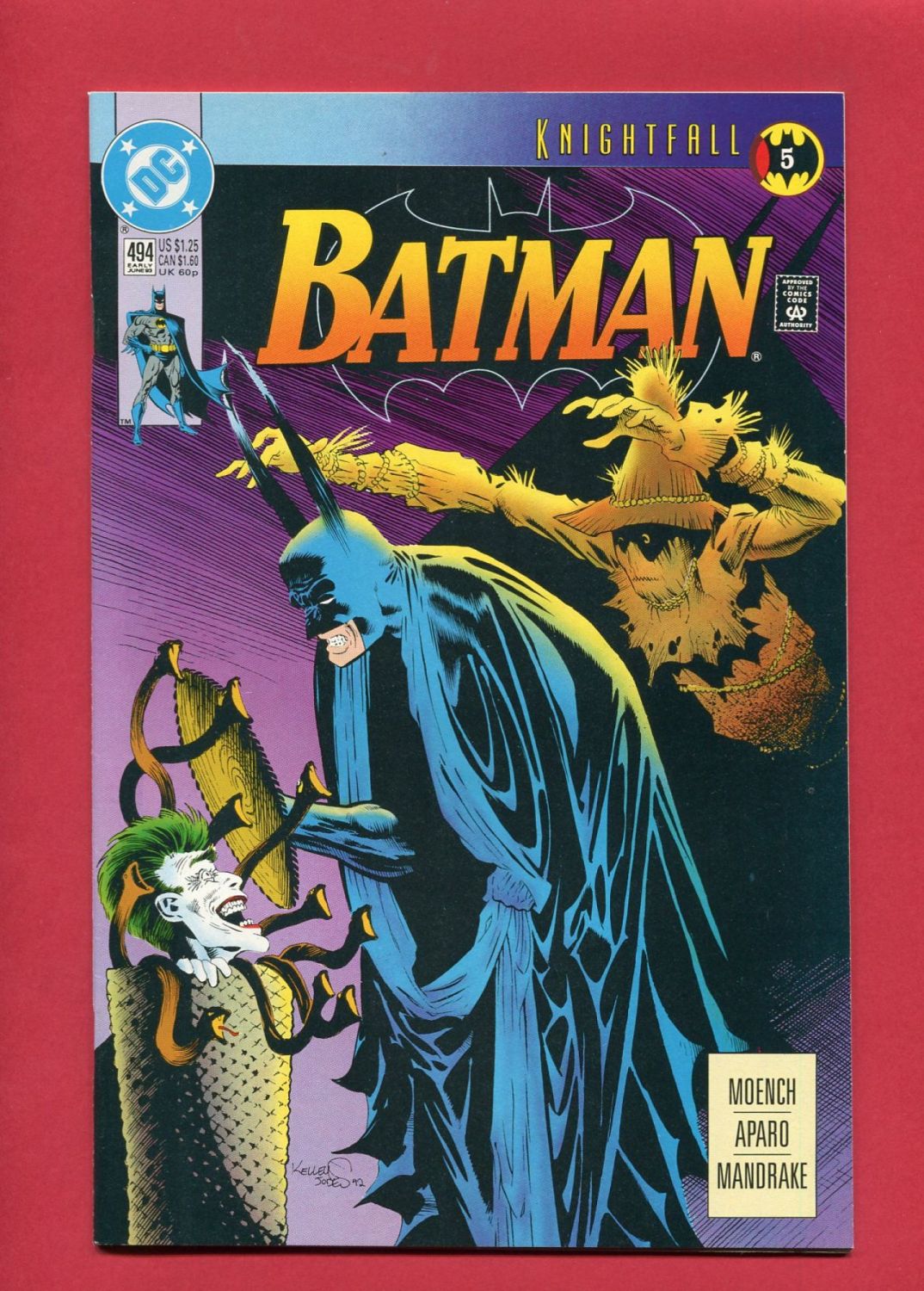 Batman (Volume 1 1940) #494, Jun 1993, Marvel :: Iconic Comics Online