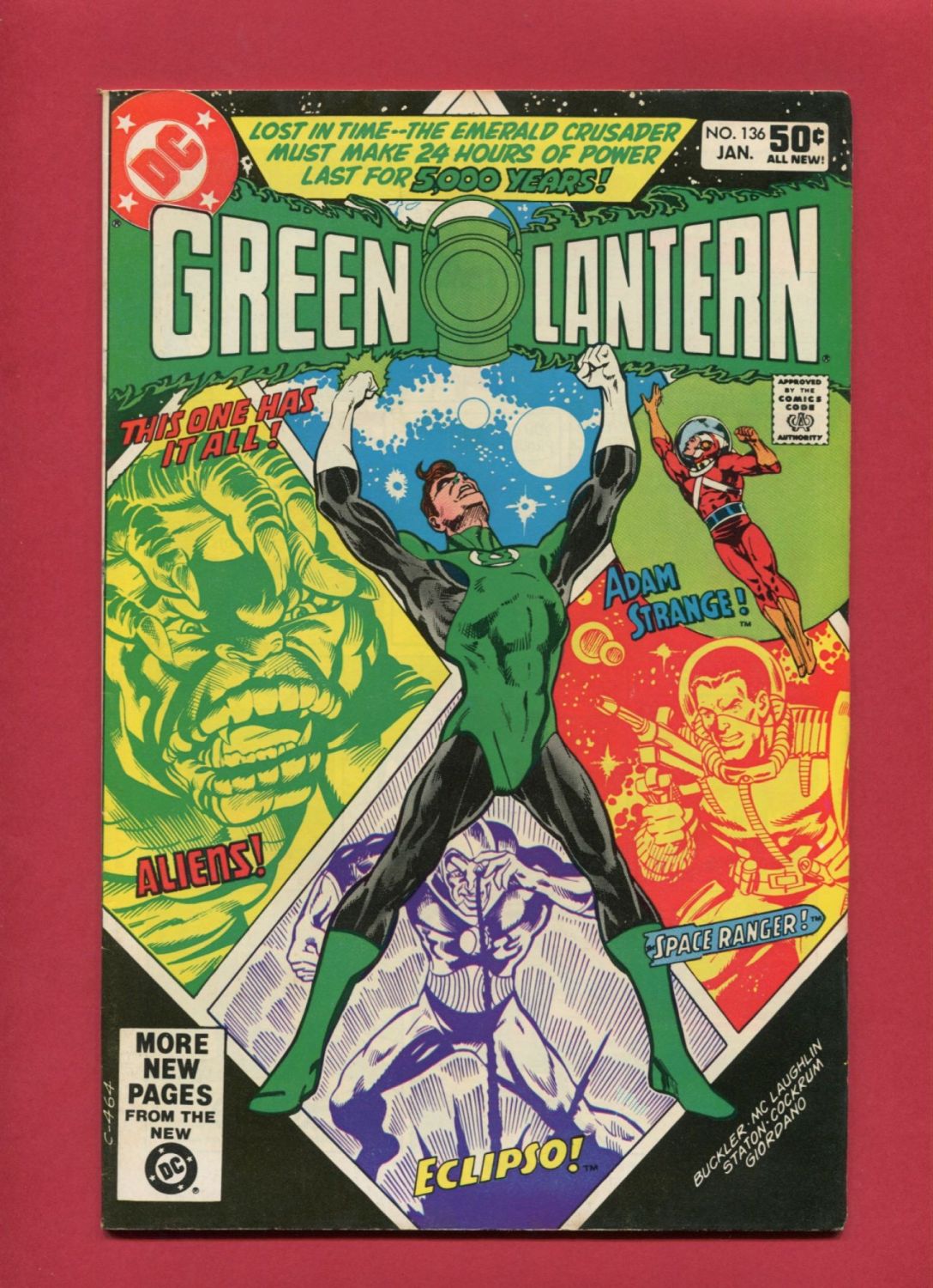 Green Lantern Volume 2 1960 136 Jan 1981 Dc Comics Iconic Comics Online 2476