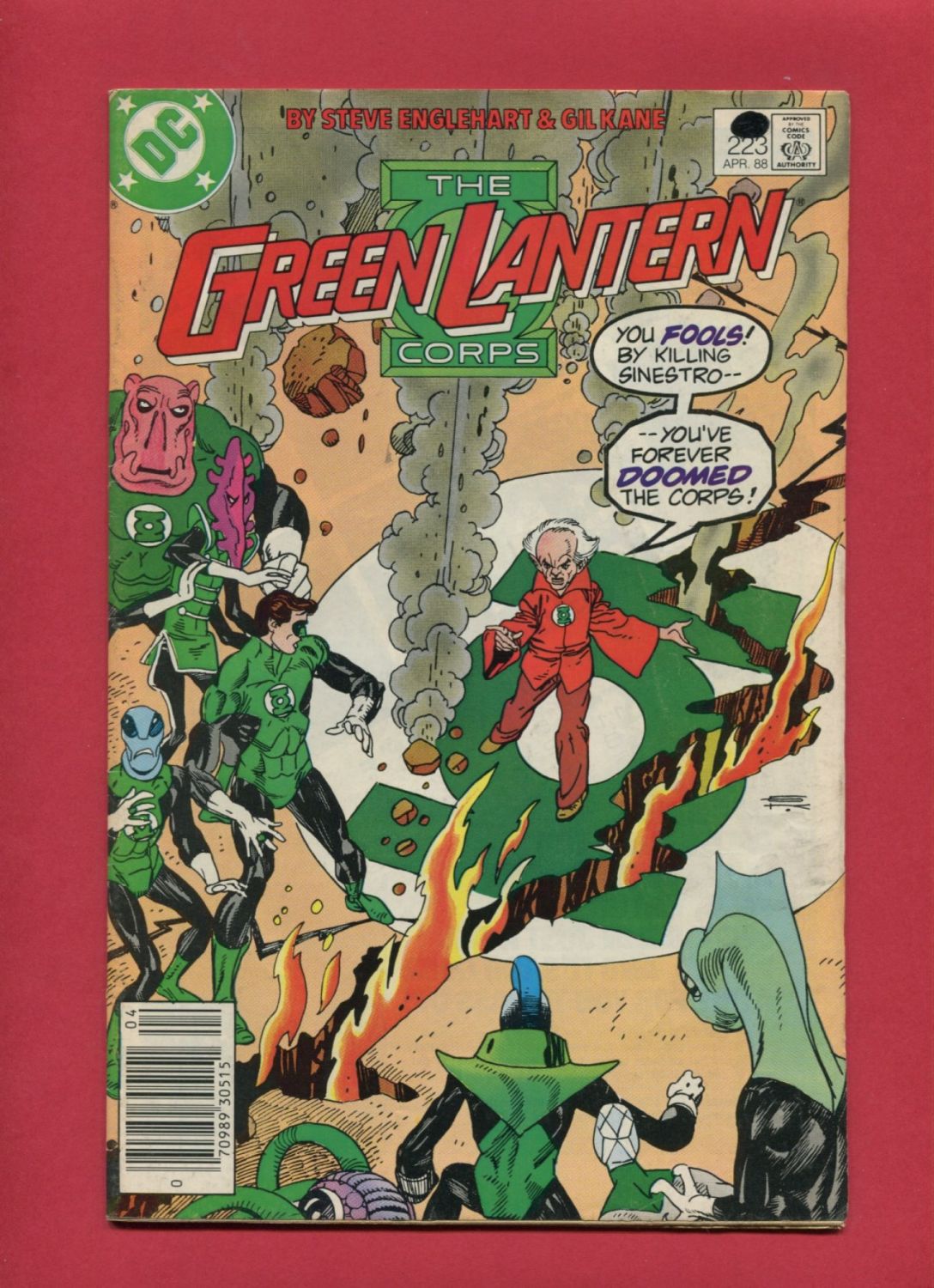 Green Lantern 223 Apr 1988 Dc Comics Iconic Comics Online 8987