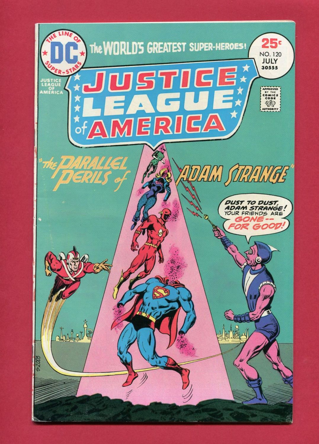 Justice League Of America Volume 1 1960 120 Jul 1975 Dc Comics Iconic Comics Online 