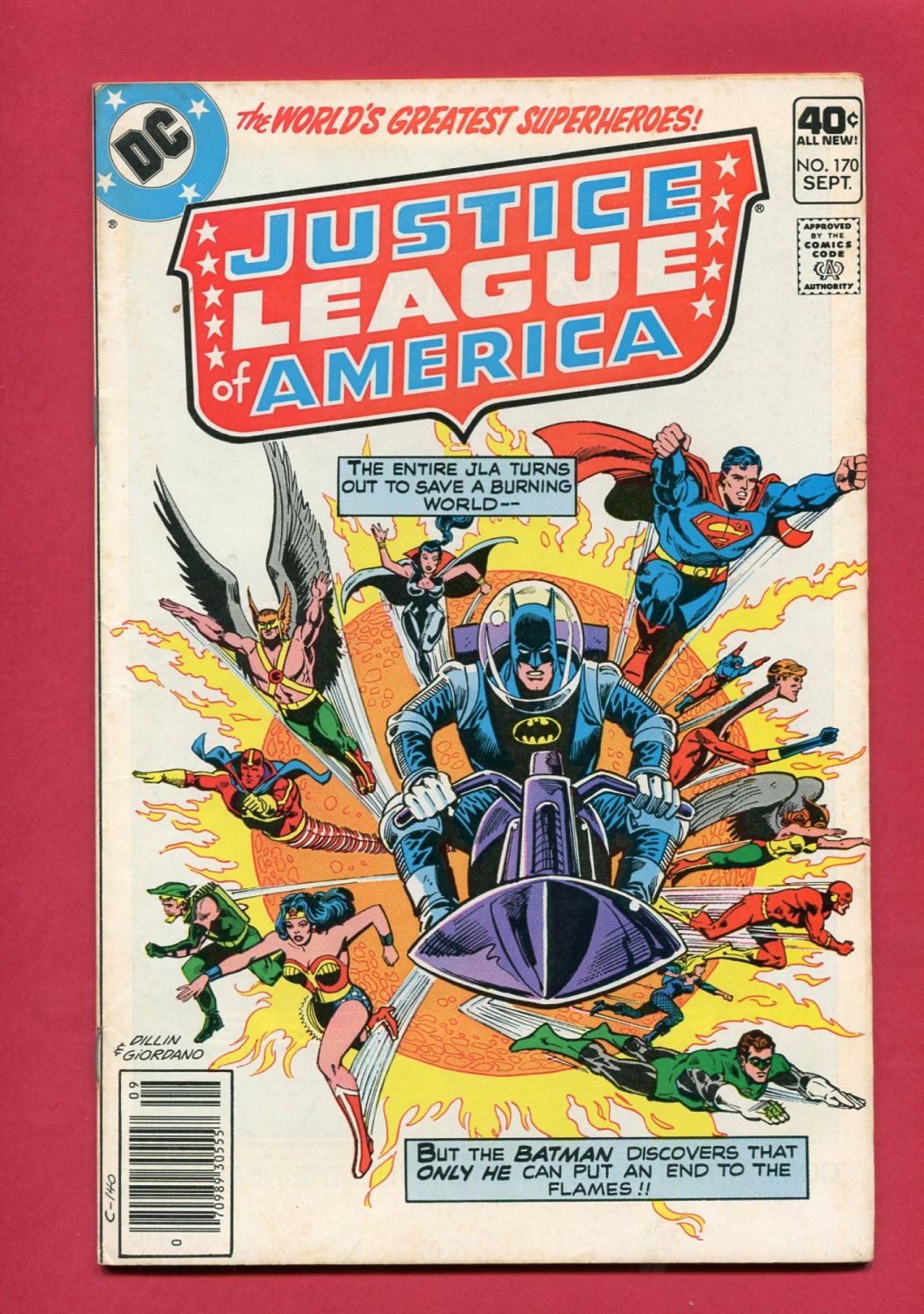 Justice League of America (Volume 1 1960) #170, Sep 1979, DC Comics ...